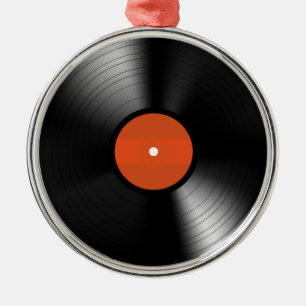 Ornamento De Metal Registro de Vinyle