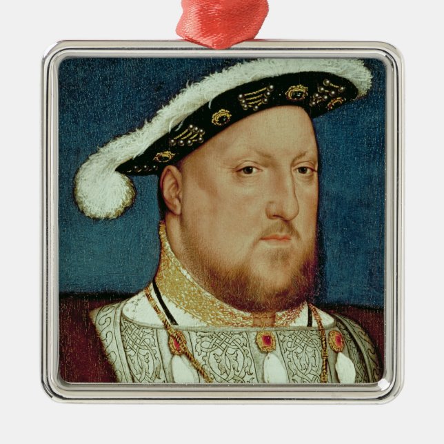 Ornamento De Metal Rei Henry VIII (Frente)