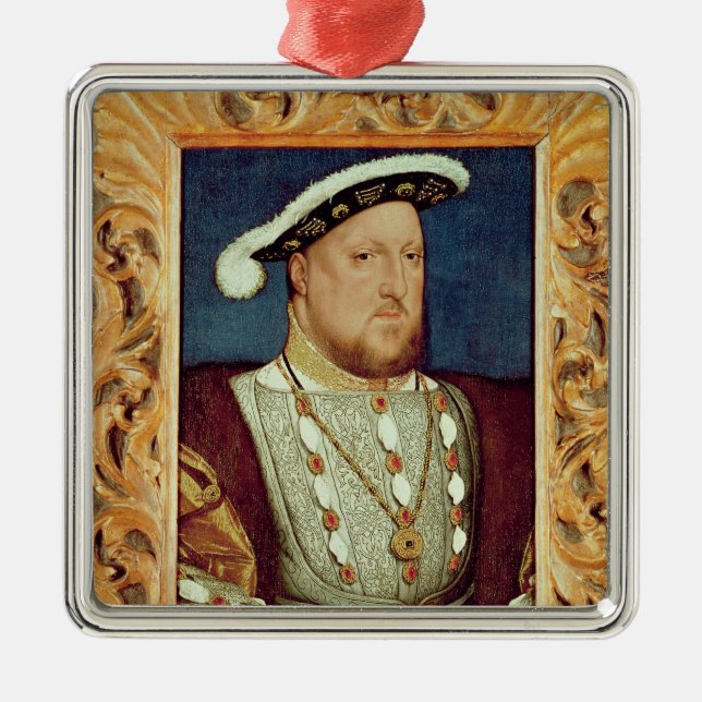 Ornamento De Metal Rei Henry VIII (Frente)