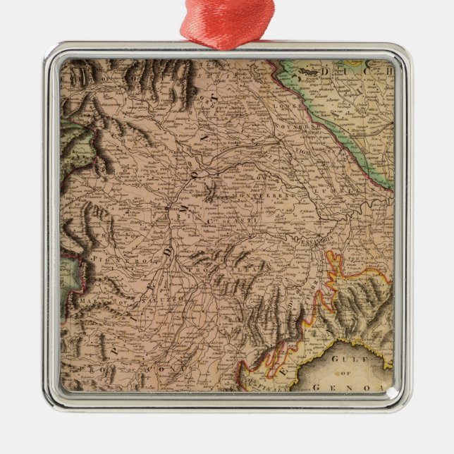 Ornamento De Metal Reino da Sardenha (Frente)