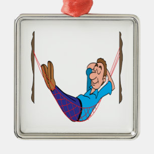 Ornamento De Metal Relaxe no Dia do Trabalhador