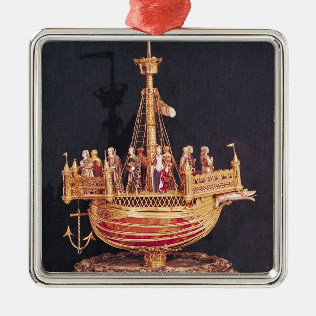 Ornamento De Metal Relicário de St Ursula, 1574 (Frente)