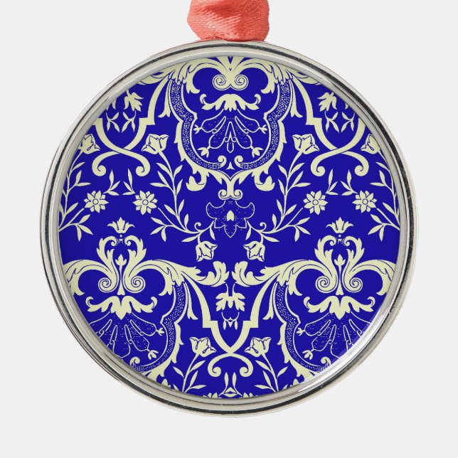 Ornamento De Metal Renascimento Damask #1 @ Sonolotre (Frente)