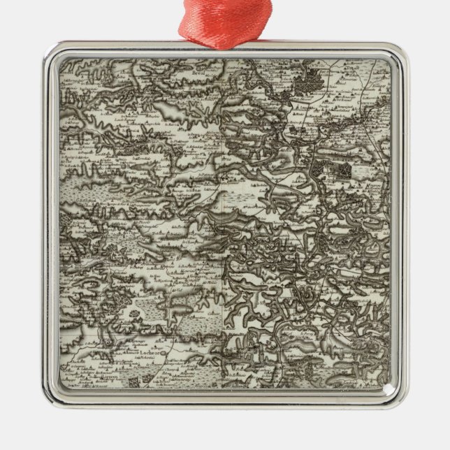 Ornamento De Metal Rennes (Frente)