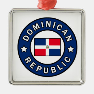 Ornamento De Metal República Dominicana