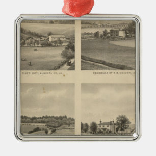 Ornamento De Metal Residências de Augusta