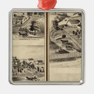 Ornamento De Metal Residências do liço do DG, JM Bowles