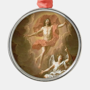 Ornamento De Metal Ressurreição De Cristo