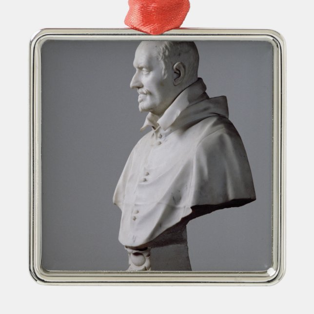 Ornamento De Metal Retrato de Alessandro (Frente)