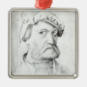 Ornamento De Metal Retrato de auto