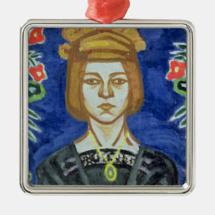Ornamento De Metal Retrato de auto, 1912-15