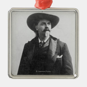 Ornamento De Metal Retrato de Buffalo Bill