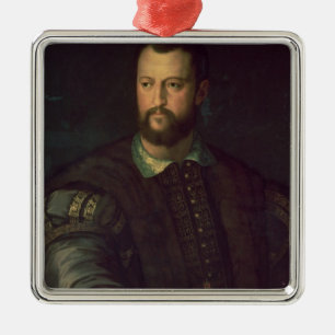 Ornamento De Metal Retrato de Cosimo mim de Medici 1559