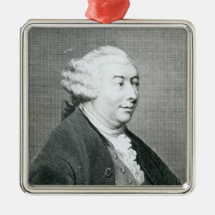 Ornamento De Metal Retrato de David Hume