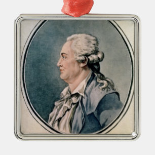 Ornamento De Metal Retrato de Franz Anton Mesmer