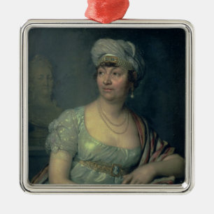 Ornamento De Metal Retrato de Germana de Stael, 1812