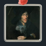 Ornamento De Metal Retrato de John Donne, c.1595<br><div class="desc">O retrato de John Donne,  c.1595 situado na galeria de retrato nacional,  Londres da escola inglesa,  Reino Unido. O retrato de John Donne,  c.1595 foi criado em torno do século XVI.</div>