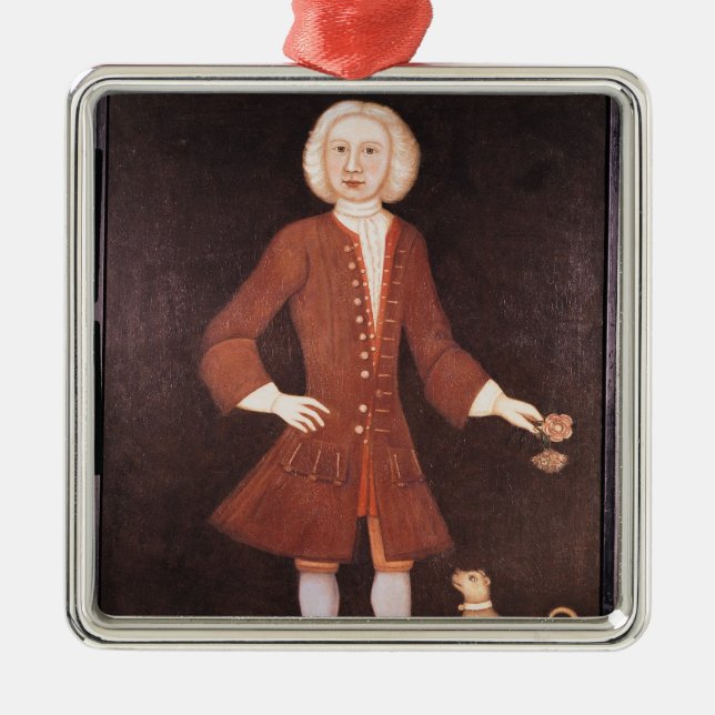Ornamento De Metal Retrato de Jonathan Bentham, c.1725 (Frente)