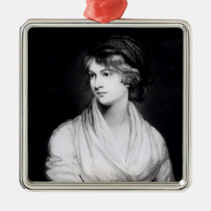 Ornamento De Metal Retrato de Mary Wollstonecraft Godwin