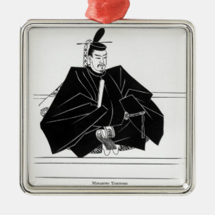Ornamento De Metal Retrato de Minamoto Yoritomo