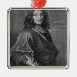Ornamento De Metal Retrato de Pierre Bayle
