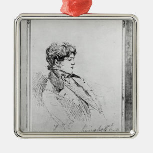 Ornamento De Metal Retrato de Prince Otto Von Bismarck, 1834