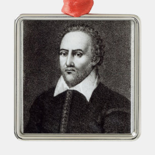 Ornamento De Metal Retrato de Richard Burbadge
