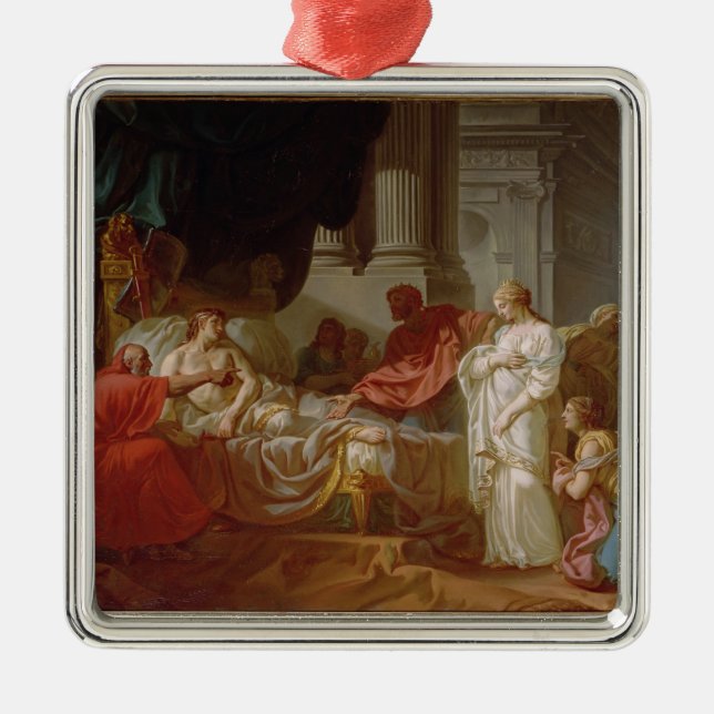 Ornamento De Metal Retrato de Suger, abade de St Denis (1082-1152), (Frente)