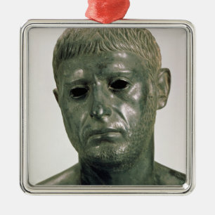 Ornamento De Metal Retrato de um guerreiro romano desconhecido,
