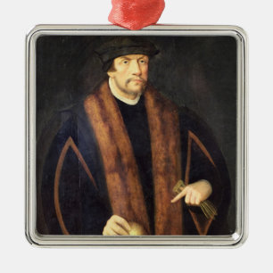 Ornamento De Metal Retrato de um homem, c.1550