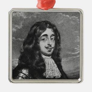 Ornamento De Metal Retrato do 8o conde de Derby