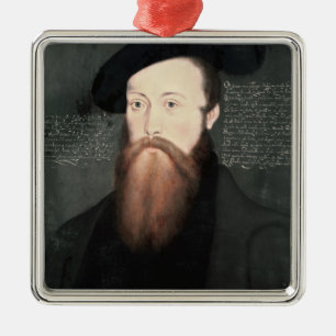 Ornamento De Metal Retrato do Baron Seymour de Thomas Seymour