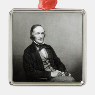 Ornamento De Metal Retrato do senhor Richard Owen