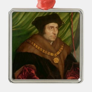 Ornamento De Metal Retrato do senhor Thomas Mais