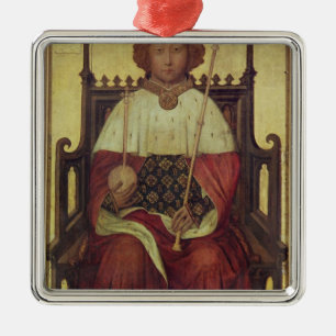 Ornamento De Metal Retrato Richard II 'o Westminster Portrait