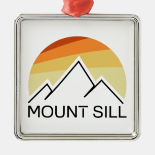 Ornamento De Metal Retro de Monte Sill California