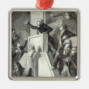 Ornamento De Metal Reunião do conjunto nacional, 1791