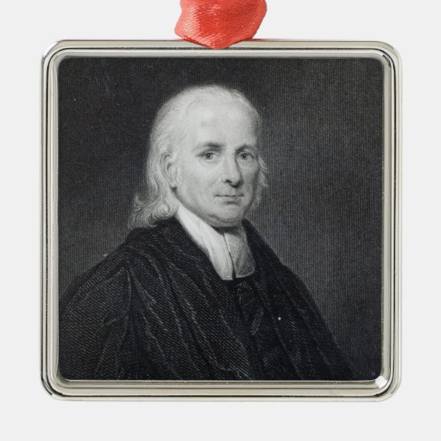 Ornamento De Metal Rev Friedrich Schwartz (Frente)