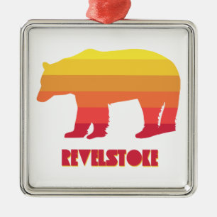 Ornamento De Metal Revelstoke Bear