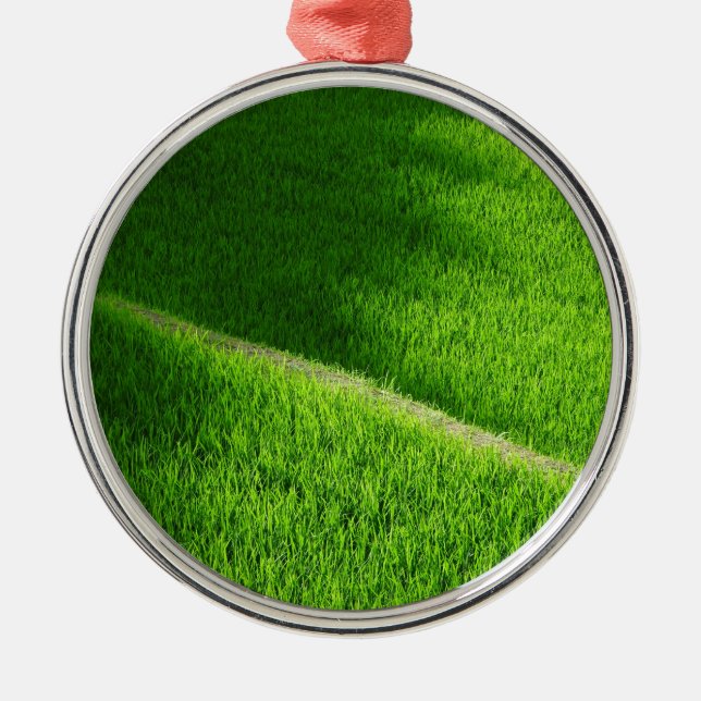 Ornamento De Metal Rice Terraces Yamada's Rice Fields Japão (Frente)