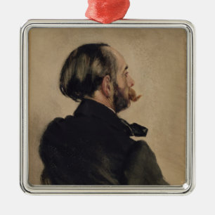 Ornamento De Metal Richard, irmão do artista, 1860