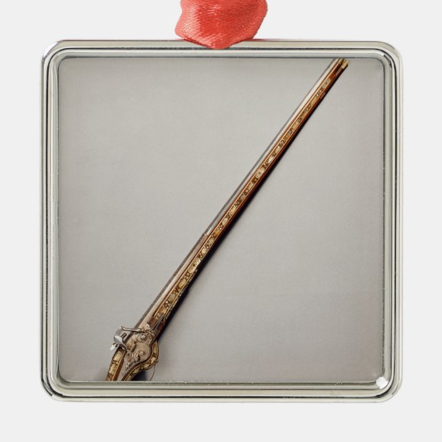 Ornamento De Metal Rifle do Flintlock (Frente)