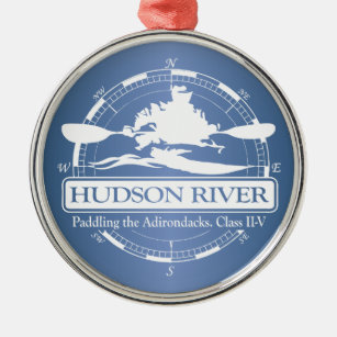Ornamento De Metal Rio Hudson (KC2)