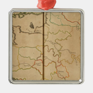 Ornamento De Metal Rios de France