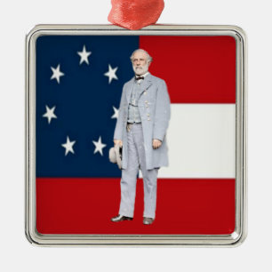 ORNAMENTO DE METAL ROBERT E. LEE