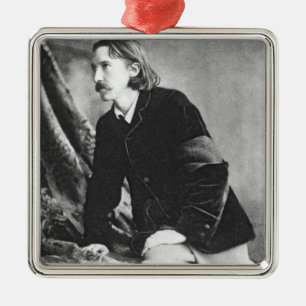 Ornamento De Metal Robert Louis Stevenson