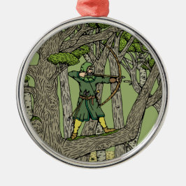 Ornamento De Metal Robin Hood