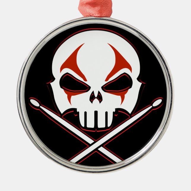 Ornamento De Metal Rocha do ornamento do metal pesado & ornamento do (Frente)