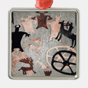 Ornamento De Metal Rocha que pinta 1994