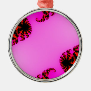 Ornamento De Metal Rochas rosadas